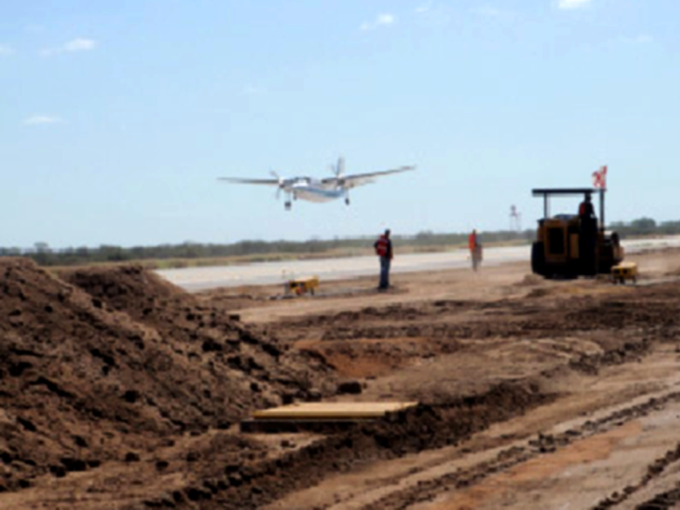 Realización de obras para el cumplimiento de la normatividad de la OACI en el Aeropuerto de La Paz, BCS