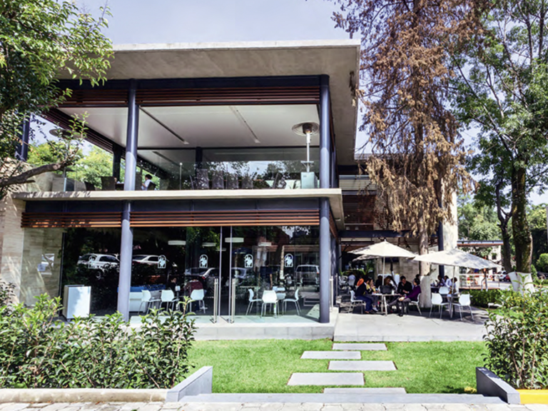 Construcción del Edificio de Cafetería y Bistro del Centro de Estudios Superiores de San Ángel